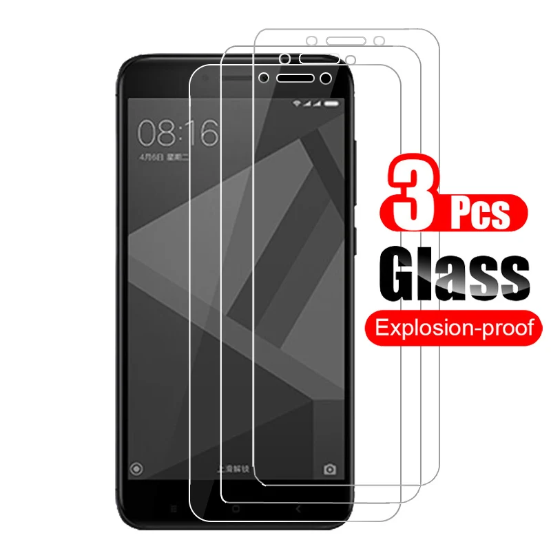 3Pcs For Xiaomi Redmi 4X Tempered Glass Screen Protector HD On For Xiaomi Redmi 4X Protective Film 9H Anti Scratch Glass
3Pcs For Xiaomi Redmi 4X Tempered Glass Screen Protector HD On For Xiaomi Redmi 4X Protective Film 9H Anti Scratch Glass
