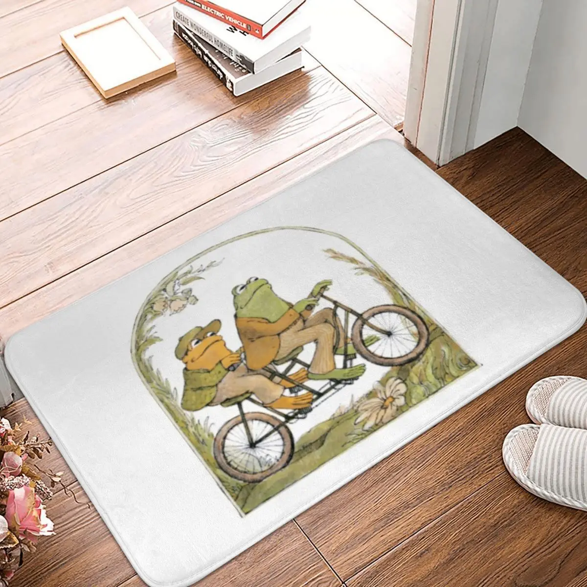 Frog And Toad Doormat Carpet Mat Rug Polyester PVC Non-Slip Floor Decor Bath Bathroom Kitchen Balcony 40x60
Frog And Toad Doormat Carpet Mat Rug Polyester PVC Non-Slip Floor Decor Bath Bathroom Kitchen Balcony 40x60