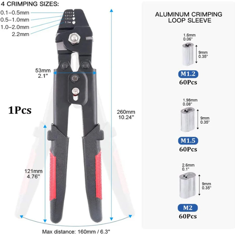 Stainless steel multifunctional fishing pliers wire cutter crimping pliers hook strapping tool fishing crimping pliers
Stainless steel multifunctional fishing pliers wire cutter crimping pliers hook strapping tool fishing crimping pliers
