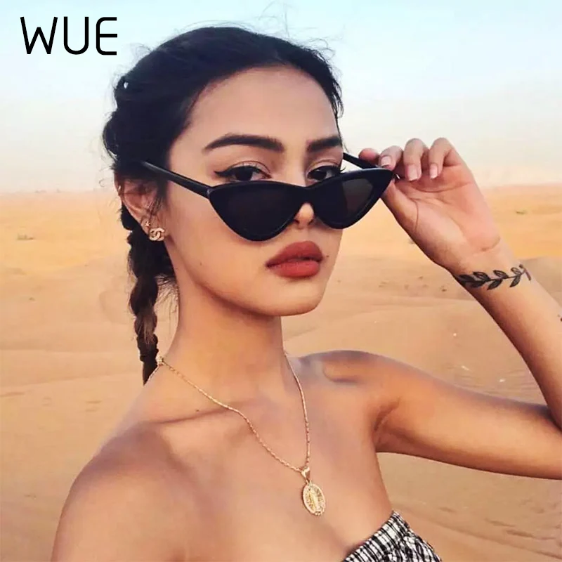 Vintage Cateye Sunglasses Women Sexy Retro Small Cat Eye Sun Glasses Brand Designer Colorful Eyewear For Female Oculos De Sol
Vintage Cateye Sunglasses Women Sexy Retro Small Cat Eye Sun Glasses Brand Designer Colorful Eyewear For Female Oculos De Sol