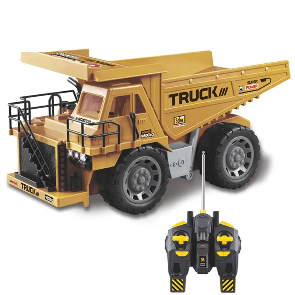1:8 RC Auto 4WD Simulation Car Remote Control Dump Truck Engineering Tractor Toys RC Tractor Machine On Control Toys for Boys
1:8 RC Auto 4WD Simulation Car Remote Control Dump Truck Engineering Tractor Toys RC Tractor Machine On Control Toys for Boys