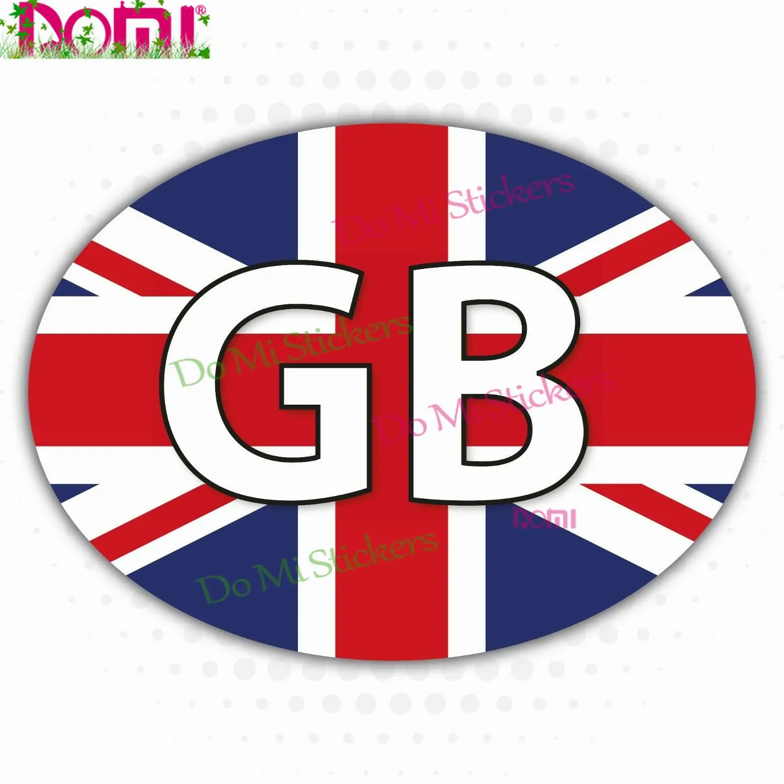 GB Car Stickers - Union Jack Flag Oval Self-Adhesive Vinyl for Car, Van, Lorry KK Vinyl Cover Scratches Waterproof PVC
GB Car Stickers - Union Jack Flag Oval Self-Adhesive Vinyl for Car, Van, Lorry KK Vinyl Cover Scratches Waterproof PVC