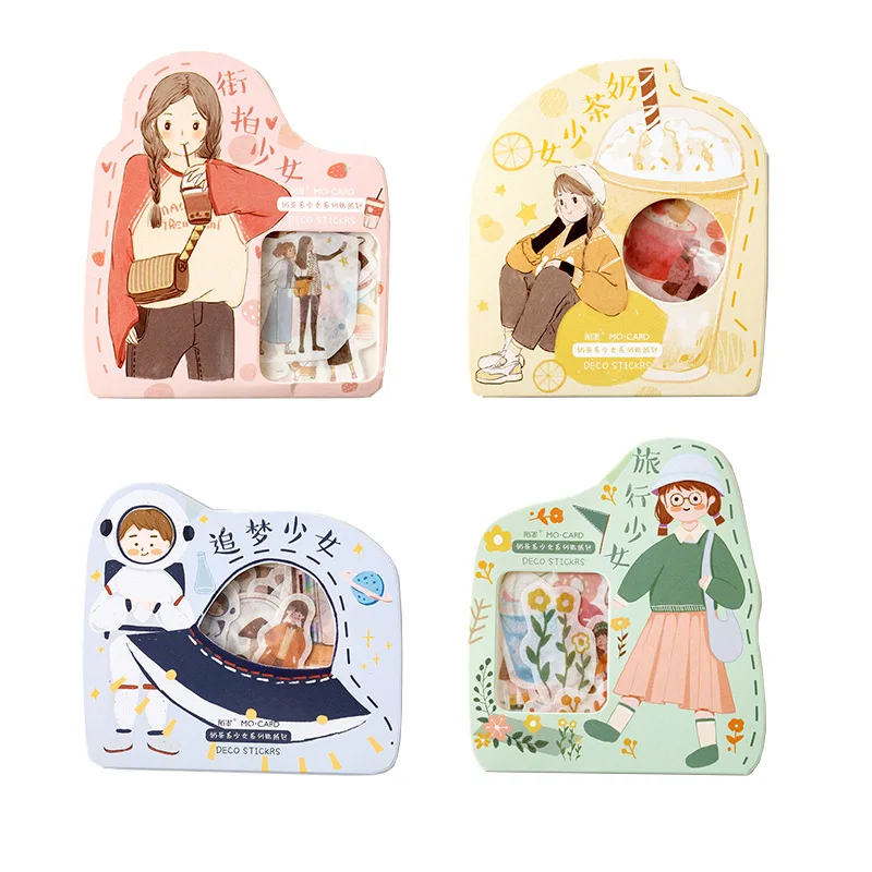 20set/1lot Stationery Stickers Milk tea girl Diary Planner Decorative Mobile Stickers Scrapbooking DIY Craft Stickers 4.9
20set/1lot Stationery Stickers Milk tea girl Diary Planner Decorative Mobile Stickers Scrapbooking DIY Craft Stickers 4.9