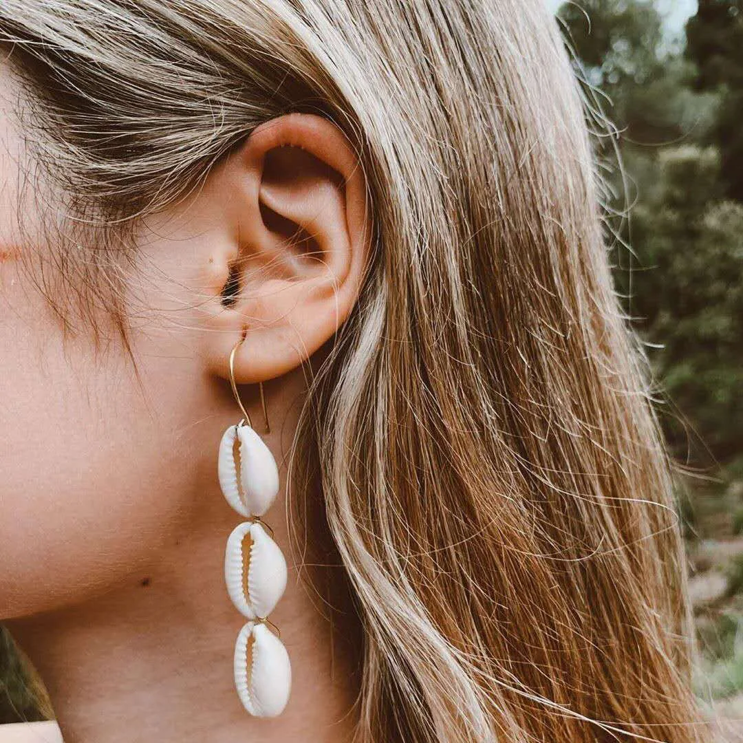 OE Bohemian Long White Natural Conch Shell Tassel Earrings Jewelry Woman Girl Engagement
OE Bohemian Long White Natural Conch Shell Tassel Earrings Jewelry Woman Girl Engagement