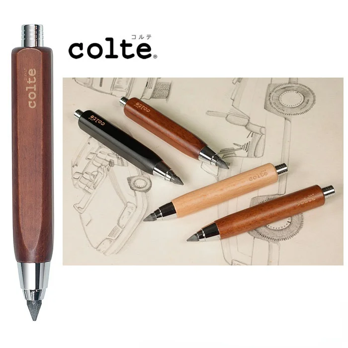 Japan Colte Chubby Sketch Special Mechanical Pencil Wooden Pole with Pencil Grinder Gift Box 5.6mm Art Office Supply
Japan Colte Chubby Sketch Special Mechanical Pencil Wooden Pole with Pencil Grinder Gift Box 5.6mm Art Office Supply