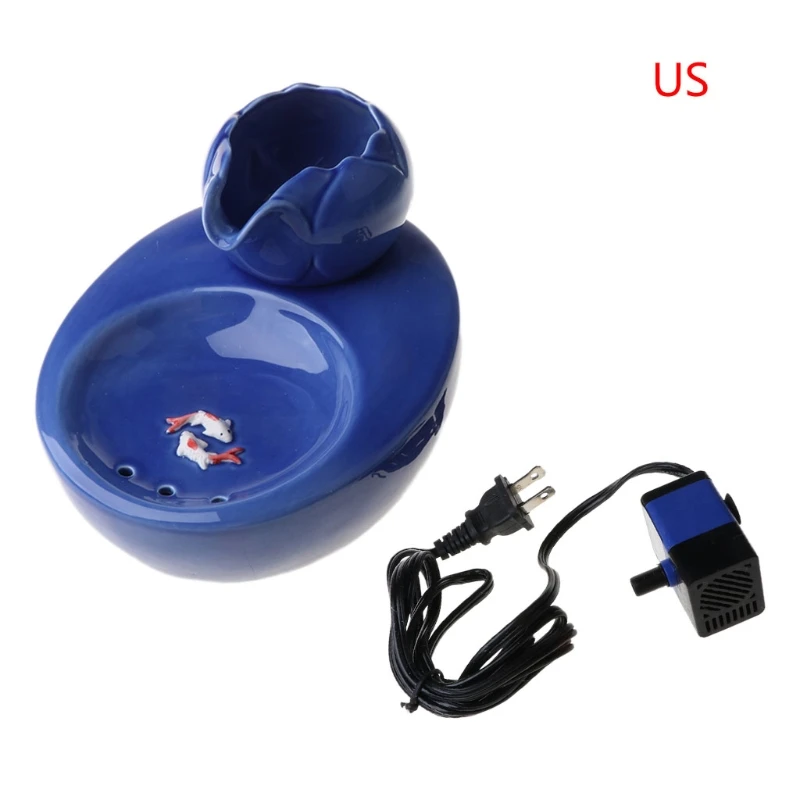 Electric Ceramics Drinking Feeder Dogs Drinking Water Fountain Dispenser P9YB 
Electric Ceramics Drinking Feeder Dogs Drinking Water Fountain Dispenser P9YB