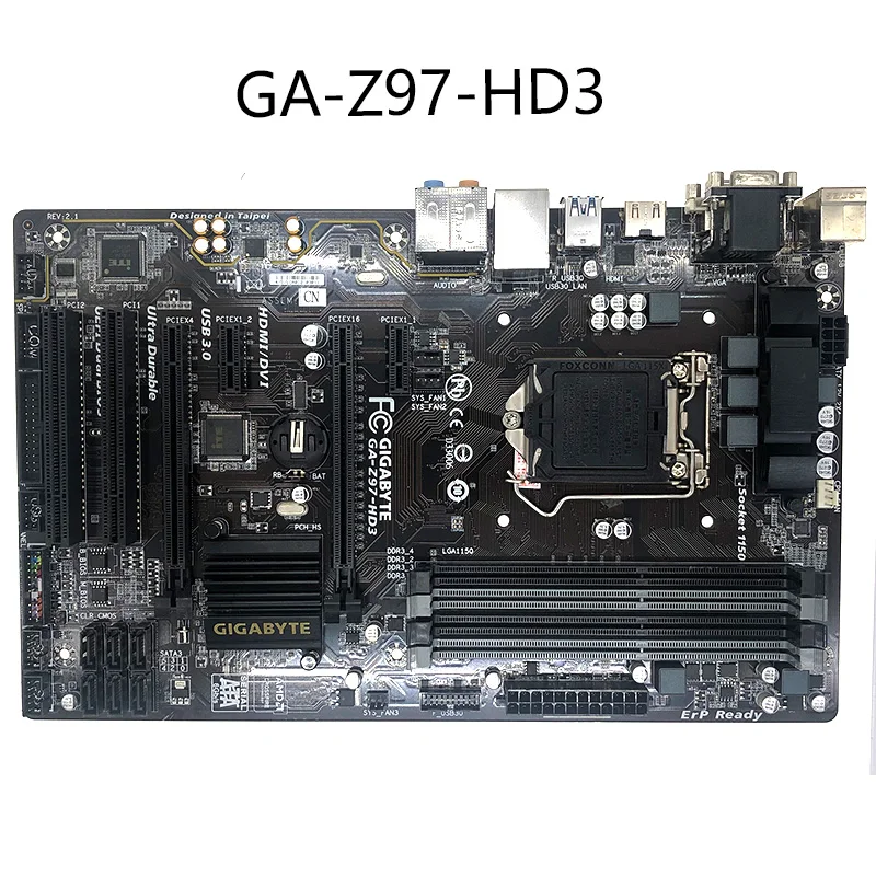 for Gigabyt GA-Z97-HD3 original motherboard LGA 1150 DDR3 USB2.0 USB3.0 SATA3 Z97-HD3 32GB Z97 usedDesktop Motherboard on sale
for Gigabyt GA-Z97-HD3 original motherboard LGA 1150 DDR3 USB2.0 USB3.0 SATA3 Z97-HD3 32GB Z97 usedDesktop Motherboard on sale