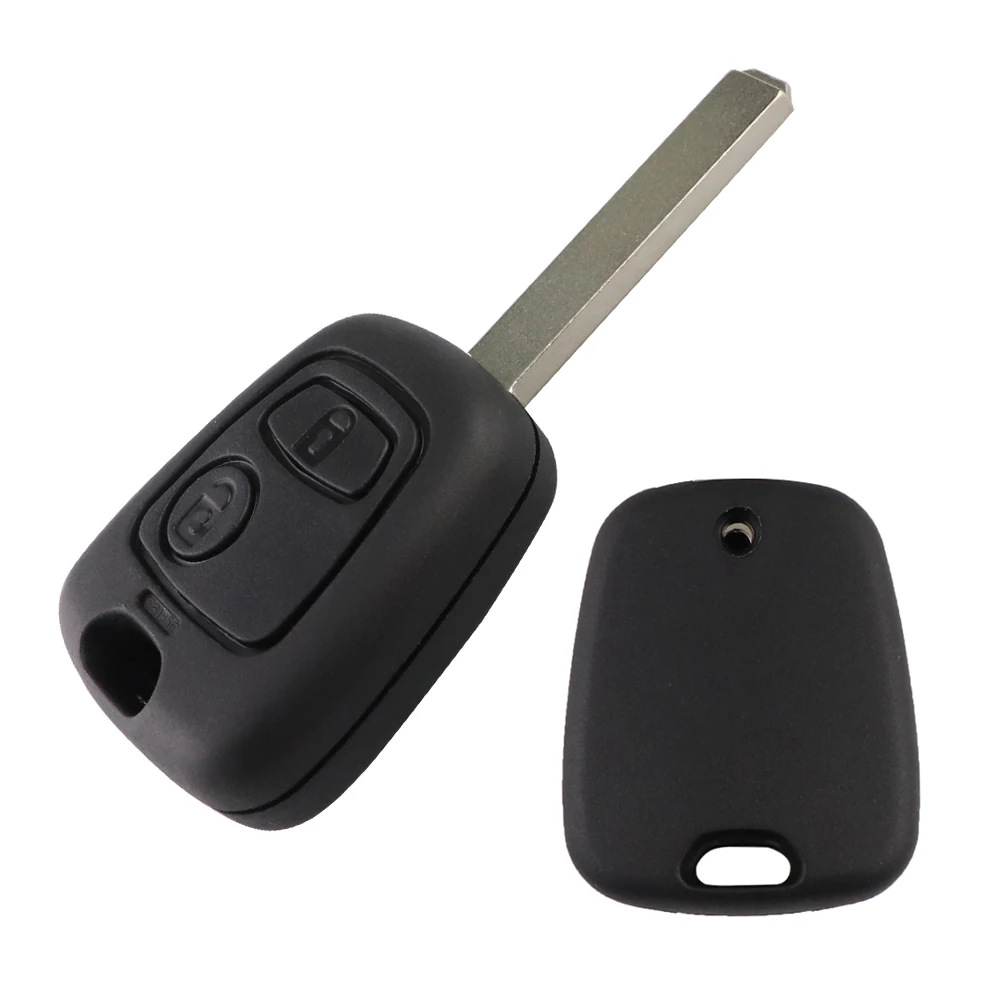 YIQIXIN 2 кнопки 433 МГц Автомобильный Дистанционный ключ для Peugeot 206 306 307 405 407 Partner Citroen