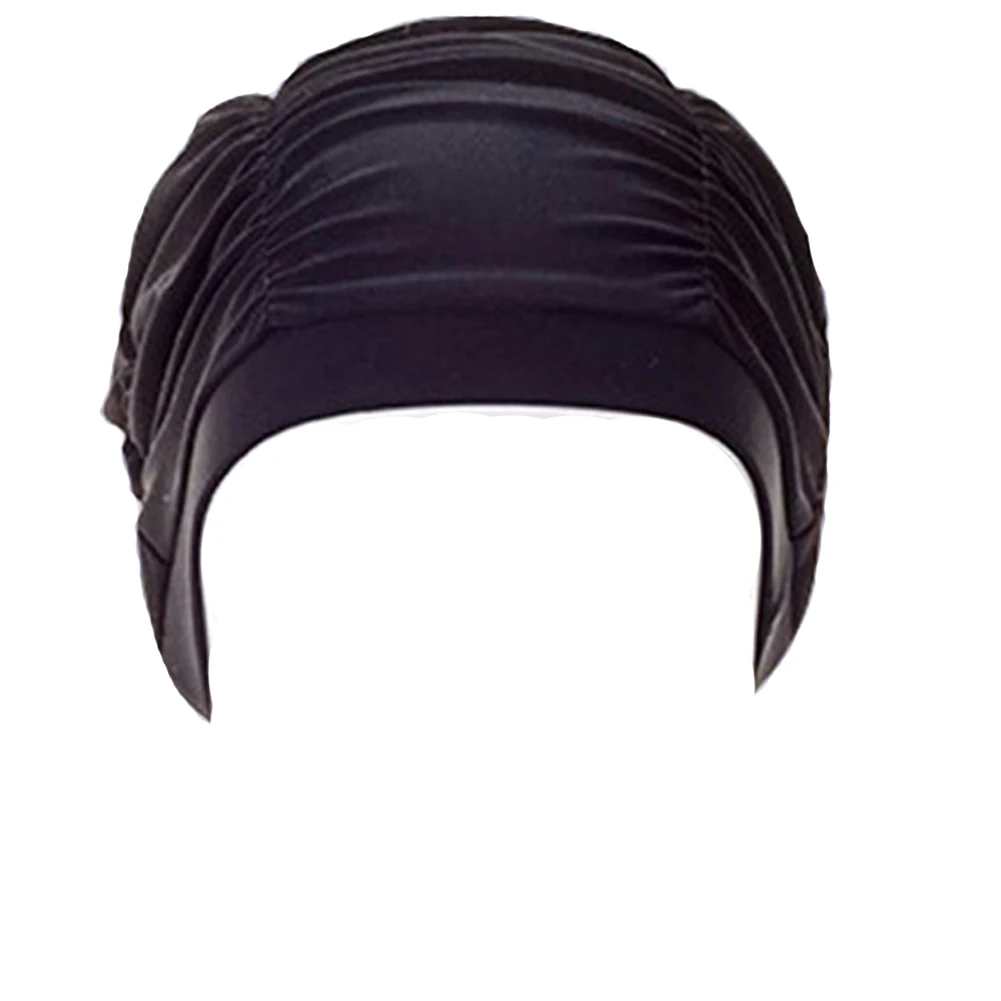 Men Women Stretch Solid Pleated Design Nylon Soft Beanie Hat Beach Adult Bathing Portable Swimming Cap Sports Elastic Long Hair
Men Women Stretch Solid Pleated Design Nylon Soft Beanie Hat Beach Adult Bathing Portable Swimming Cap Sports Elastic Long Hair