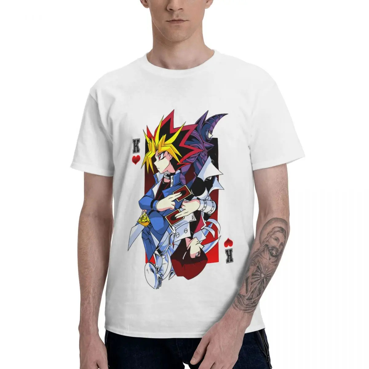 Anime Kings Of Games Aesthetic Clothes Men's Basic Short Sleeve T-Shirt Graphic Funny Tops
Anime Kings Of Games Aesthetic Clothes Men's Basic Short Sleeve T-Shirt Graphic Funny Tops