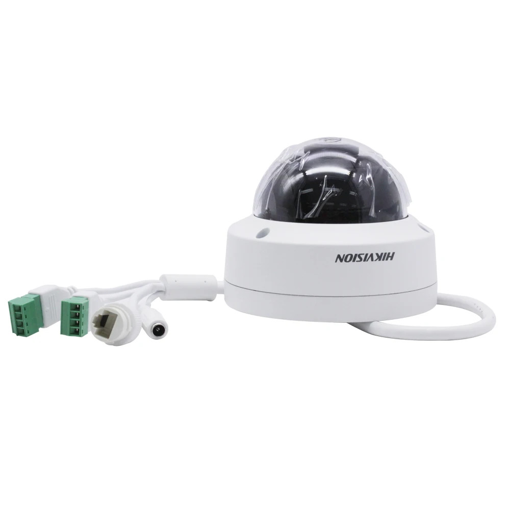 Купольная камера видеонаблюдения Hikvision POE 8 Мп H.265 встроенный аудио интерфейс SD |