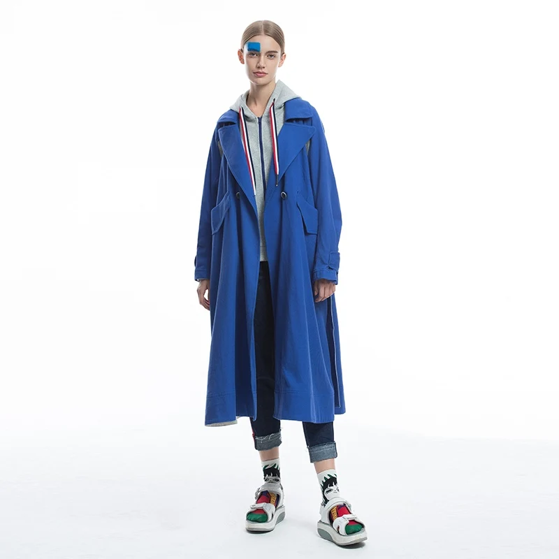 IRINAFC106 2020FW Collection casual cotton patchwork oversized long trench coat women
IRINAFC106 2020FW Collection casual cotton patchwork oversized long trench coat women