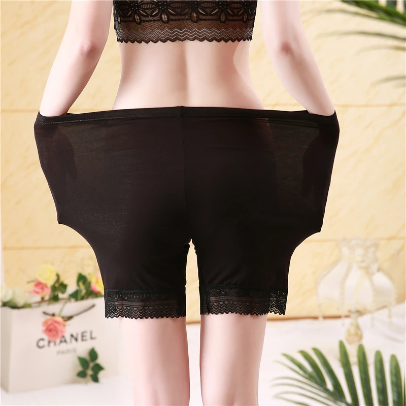 Summer Thin Women Large Size Cotton Safety Shorts Pants Lace Cool High Elasticity High Waist Plus Size Shorts Under Skirt Female
Summer Thin Women Large Size Cotton Safety Shorts Pants Lace Cool High Elasticity High Waist Plus Size Shorts Under Skirt Female
