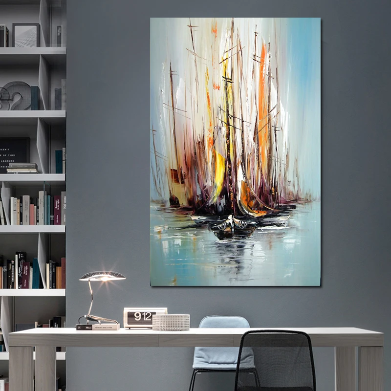 Декоративная живопись, Морская Лодка, пейзаж, картины на холсте, настенные картины для гостиной, Современный домашний декор, плакаты и принт...
Декоративная живопись, Морская Лодка, пейзаж, картины на холсте, настенные картины для гостиной, Современный домашний декор, плакаты и принт...