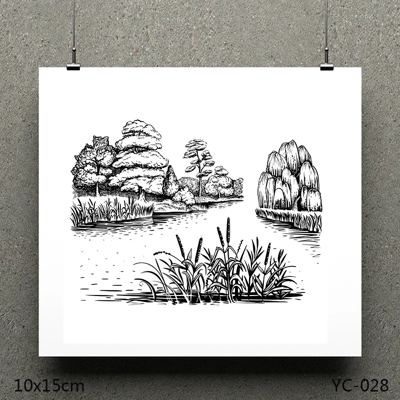 AZSG River Tree Clear Stamps/Seals For DIY Scrapbooking/Card Making/Album Decorative Silicone Stamp Crafts
AZSG River Tree Clear Stamps/Seals For DIY Scrapbooking/Card Making/Album Decorative Silicone Stamp Crafts