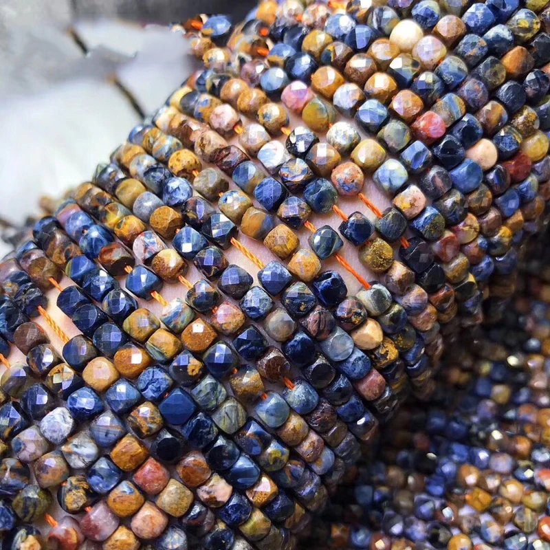 Icnway 39cm Natural Pietersite 2x4mm Faceted Gemstone Beads Diy Jewelry Accessorie Necklace Bracelet Earrings
Icnway 39cm Natural Pietersite 2x4mm Faceted Gemstone Beads Diy Jewelry Accessorie Necklace Bracelet Earrings