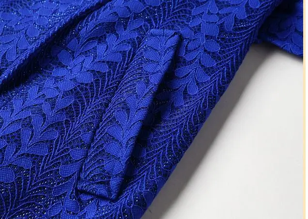 Spring Fall Fashion Womens Elegant Glitters Blue Lace Floral Long Trench Coat , Double Breasted Slim Windbreaker Coats for Woman
Spring Fall Fashion Womens Elegant Glitters Blue Lace Floral Long Trench Coat , Double Breasted Slim Windbreaker Coats for Woman