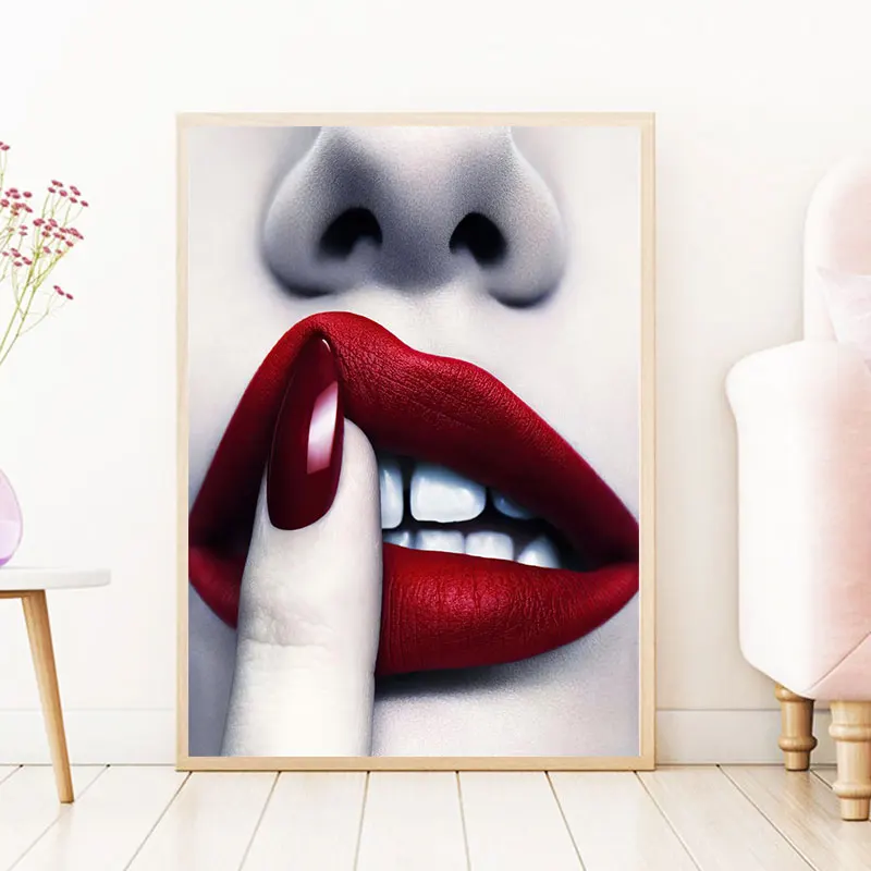 Sexy Red Lips Module Canvas Painting Oil Painting Nordic Modern Wall Posters and Prints Wall Art Poster in Livingroom Home Decor
Sexy Red Lips Module Canvas Painting Oil Painting Nordic Modern Wall Posters and Prints Wall Art Poster in Livingroom Home Decor