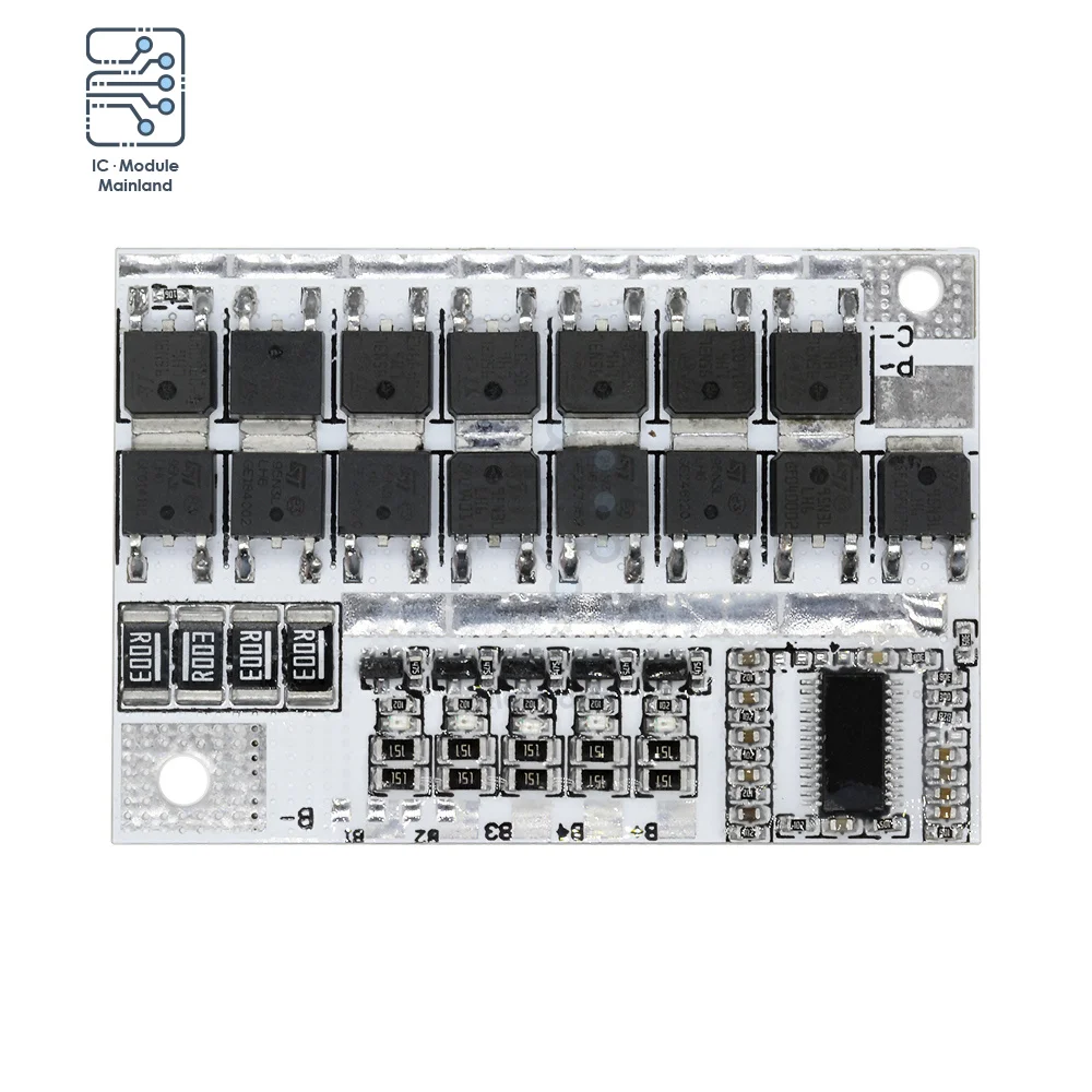 BMS 3S 4S 5S Lithium LiFePO4 Battery Protection Board PCB PCM 12V 16.8V 21V 3.7V 18650 Power Bank Balance Charging Module
BMS 3S 4S 5S Lithium LiFePO4 Battery Protection Board PCB PCM 12V 16.8V 21V 3.7V 18650 Power Bank Balance Charging Module
