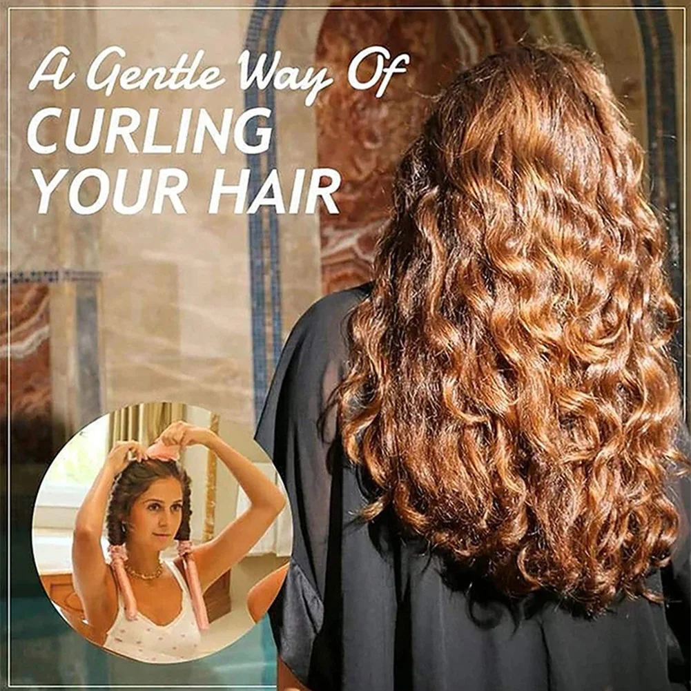 Heatless Curling Rod Headband Lazy Curler Set Make Hair Soft Shiny No Heat Spiral Pear Flower Curling Iron Modeling Accessories
Heatless Curling Rod Headband Lazy Curler Set Make Hair Soft Shiny No Heat Spiral Pear Flower Curling Iron Modeling Accessories