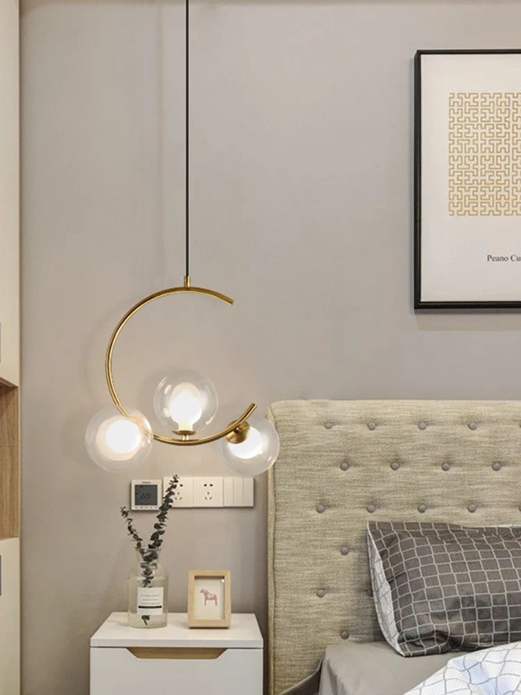 Nordic aisle ceiling lamp creative corridor chandelier bedroom wrought iron glass decoration simple modern restaurant bar
Nordic aisle ceiling lamp creative corridor chandelier bedroom wrought iron glass decoration simple modern restaurant bar
