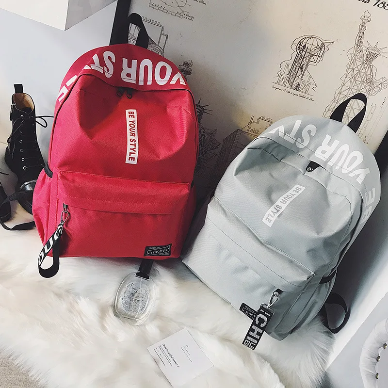 School Bag Female Korean Harajuku Ulzzang High School Student Computer Bag Large Capacity Backpack Leisure Travel Backpack
School Bag Female Korean Harajuku Ulzzang High School Student Computer Bag Large Capacity Backpack Leisure Travel Backpack