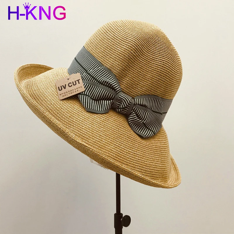 2021 simple Summer Parent-child Beach Hat Female Casual Panama Hat Lady Brand Women Flat brim Bowknot Straw cap girls Sun Hat
2021 simple Summer Parent-child Beach Hat Female Casual Panama Hat Lady Brand Women Flat brim Bowknot Straw cap girls Sun Hat