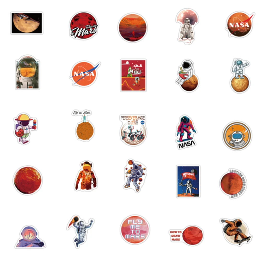 10/30/50PCS Mars Series Graffiti Stickers Scooter Laptop Suitcase Waterproof Guitar Decoration Toys Wholesale
10/30/50PCS Mars Series Graffiti Stickers Scooter Laptop Suitcase Waterproof Guitar Decoration Toys Wholesale