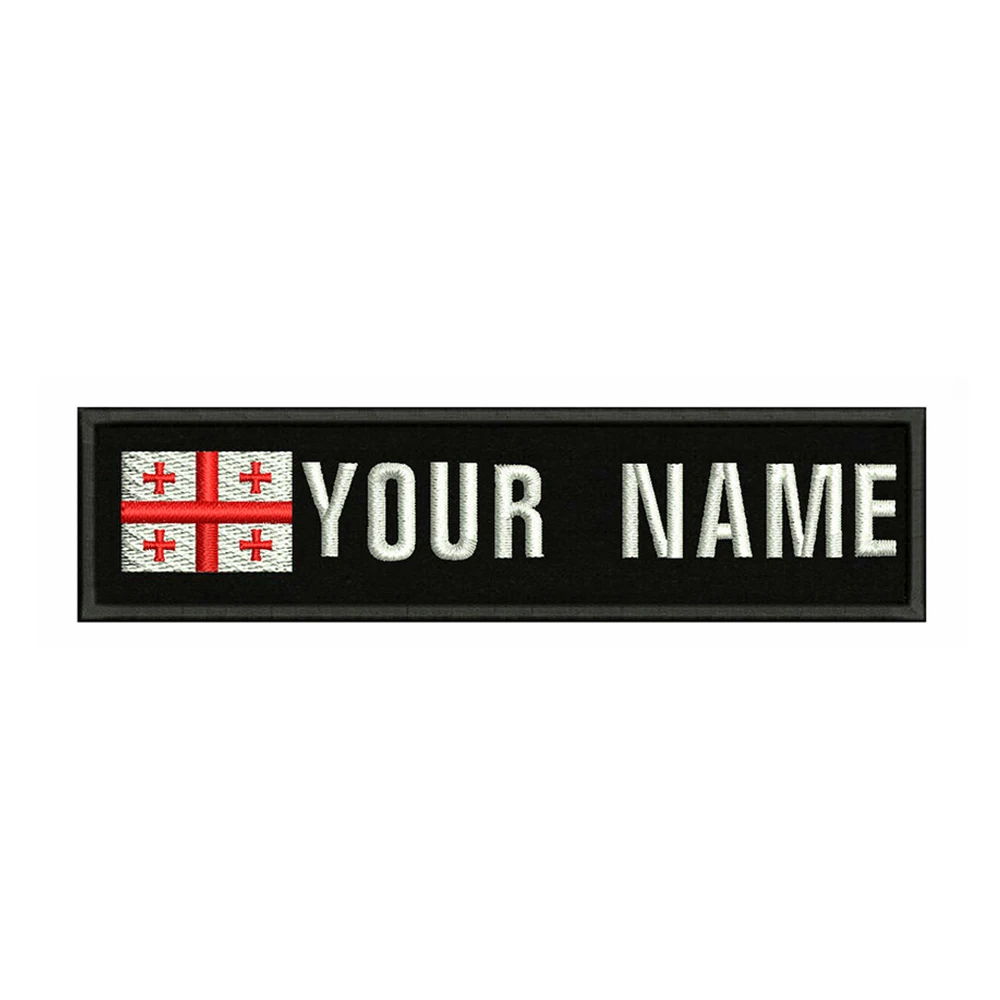 Флаг Грузии 10X2.5cm вышивка пользовательское имя заплатка с текстом полосы значок с помощью утюга или застежка-липучка патчи для одежды
Флаг Грузии 10X2.5cm вышивка пользовательское имя заплатка с текстом полосы значок с помощью утюга или застежка-липучка патчи для одежды