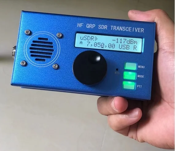 uSDX 10W 8 Band SDR All Mode USB, LSB, CW, AM, FM HF SSB QRP Transceiver QCX-SSB + Battery , Built in Speaker, + Charger
uSDX 10W 8 Band SDR All Mode USB, LSB, CW, AM, FM HF SSB QRP Transceiver QCX-SSB + Battery , Built in Speaker, + Charger