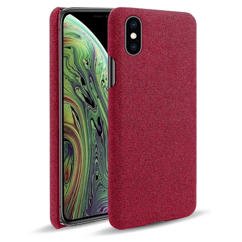 Solid Color Cloth Leather Case For iPhone XS Max Cases XR Hard PC Back Cover
Solid Color Cloth Leather Case For iPhone XS Max Cases XR Hard PC Back Cover