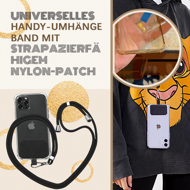 Universal Crossbody Nylon Patch Phone Lanyards Mobile Phone Strap Lanyard Nylon Soft Rope for Cell Phone Hanging Cord 16 cm
Universal Crossbody Nylon Patch Phone Lanyards Mobile Phone Strap Lanyard Nylon Soft Rope for Cell Phone Hanging Cord 16 cm
