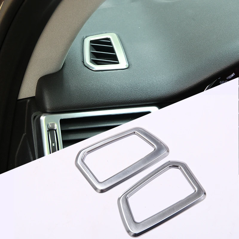 Автомобильные аксессуары для Land Rover Discovery Sport 2015 2016 2017, 2 шт., хромированный АБС-пластик для приборной панели, крышка на вентиляционное отверст...
Автомобильные аксессуары для Land Rover Discovery Sport 2015 2016 2017, 2 шт., хромированный АБС-пластик для приборной панели, крышка на вентиляционное отверст...