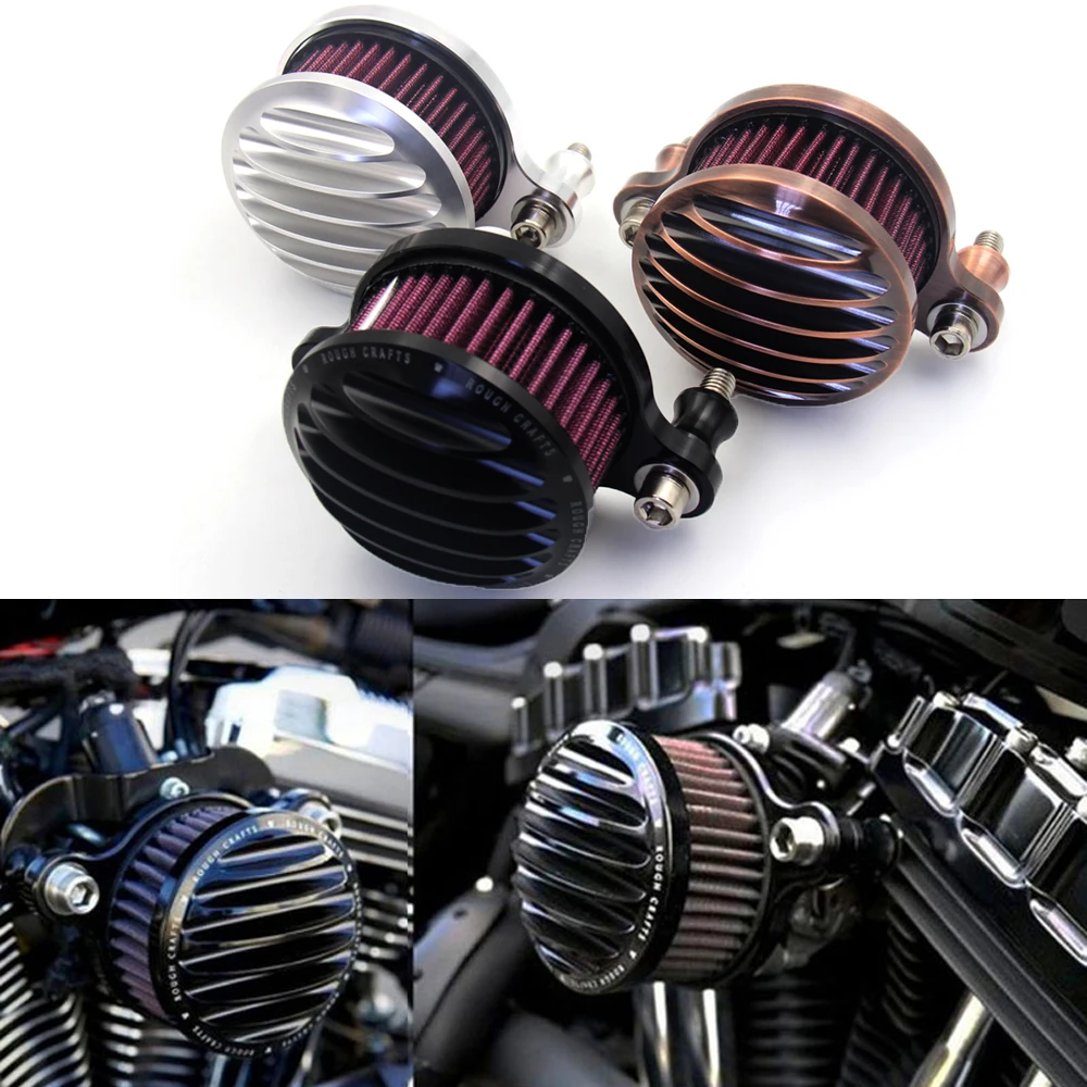 Black Air Filter Motorcycle Intake Air Cleaner System For Harley Sportster XL Iron 883 XL1200 48 72 2004-2014 Filtre a air moto
Black Air Filter Motorcycle Intake Air Cleaner System For Harley Sportster XL Iron 883 XL1200 48 72 2004-2014 Filtre a air moto