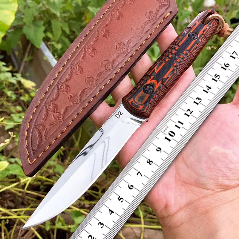 Hysenss High Hardness D2 Steel 59-60hrc Leather for Outdoor Survival Survival Camping Jungle Survival Peeling Gift EDC Tools
Hysenss High Hardness D2 Steel 59-60hrc Leather for Outdoor Survival Survival Camping Jungle Survival Peeling Gift EDC Tools