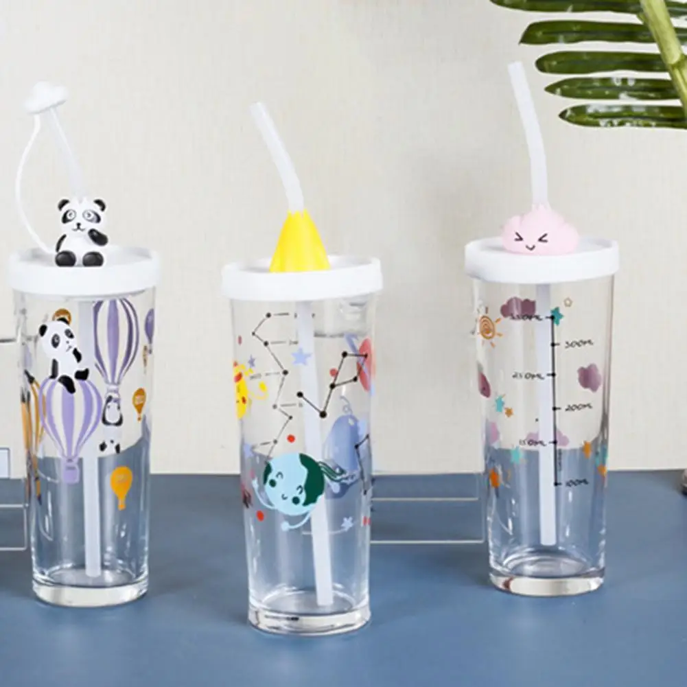 425ml Clear Scale Straw Cup Cute Tempered Glass Animal Pattern Discoloration Glass Cup for Home
425ml Clear Scale Straw Cup Cute Tempered Glass Animal Pattern Discoloration Glass Cup for Home