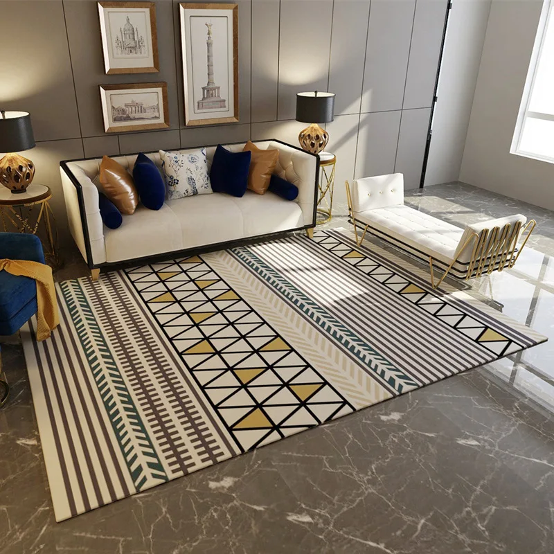 Geometric Pattern Carpet Modern Style Living Room Coffee Table Carpet Whole Room Bedroom Children's Room Carpet
Geometric Pattern Carpet Modern Style Living Room Coffee Table Carpet Whole Room Bedroom Children's Room Carpet
