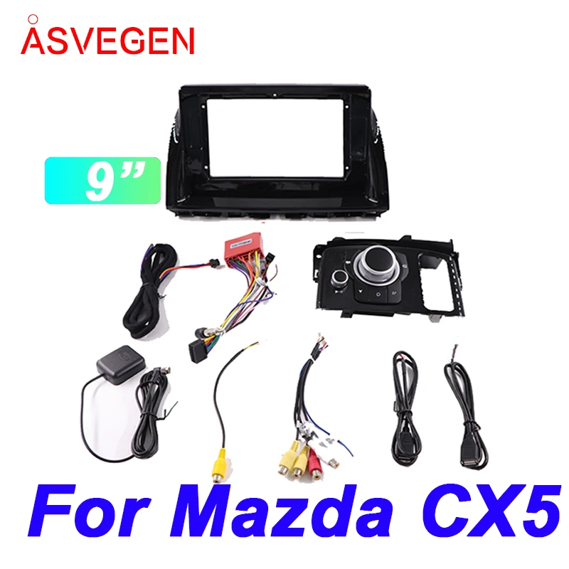 Asvegen Car Radio Fascia Frame For Mazda CX5 Car Dvd Frame Install Panel Dash Mount Installation Dashboard
Asvegen Car Radio Fascia Frame For Mazda CX5 Car Dvd Frame Install Panel Dash Mount Installation Dashboard