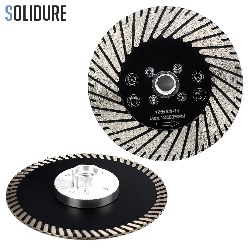 125mm with flange Diamond grinding and cutting Blades Tool Turbo Segmented Stone Cutting For Granite Sandstone
125mm with flange Diamond grinding and cutting Blades Tool Turbo Segmented Stone Cutting For Granite Sandstone