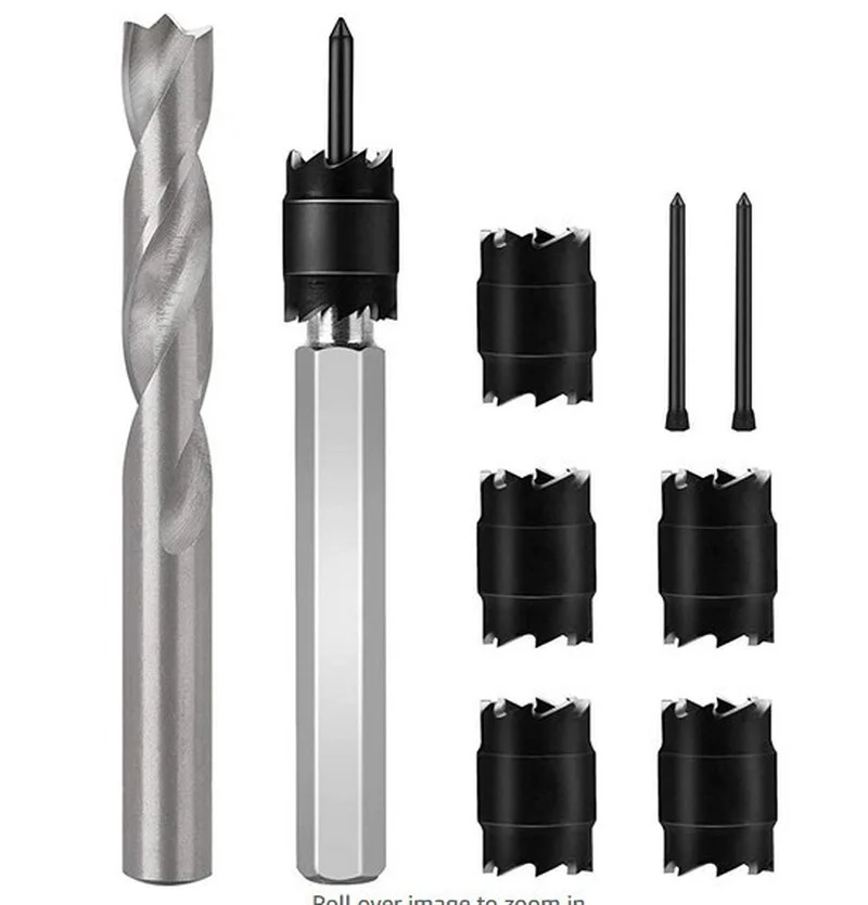 Spot Weld Drill Bit Cutter Double Side Carbide Tipped Stainless Metal Hole Drill Center Drill Bit 3/8''5/16''
Spot Weld Drill Bit Cutter Double Side Carbide Tipped Stainless Metal Hole Drill Center Drill Bit 3/8''5/16''