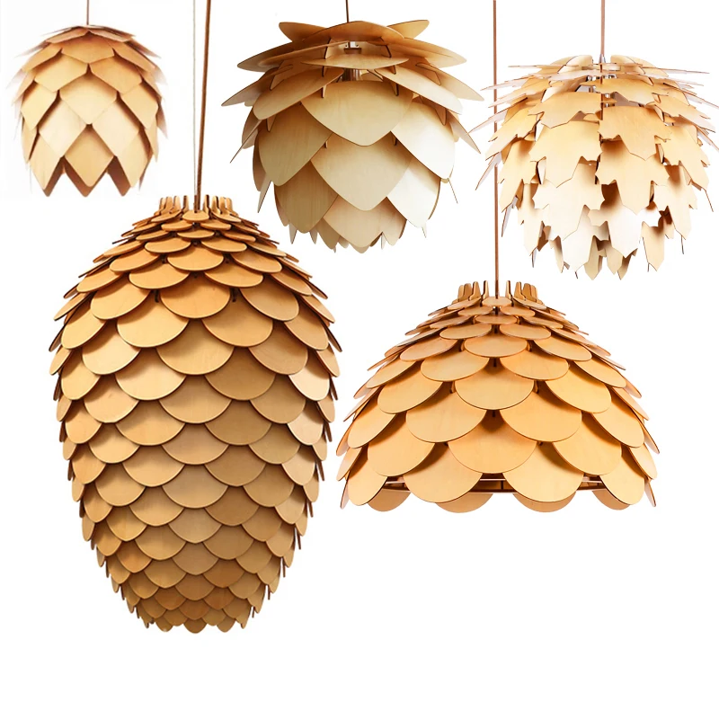 Nordic Pendant Lights LED Wooden Pine Cone Hanging Lamp Retro Loft Lighting Fixture For Restaurant Kitchen Living Room Bar Light
Nordic Pendant Lights LED Wooden Pine Cone Hanging Lamp Retro Loft Lighting Fixture For Restaurant Kitchen Living Room Bar Light