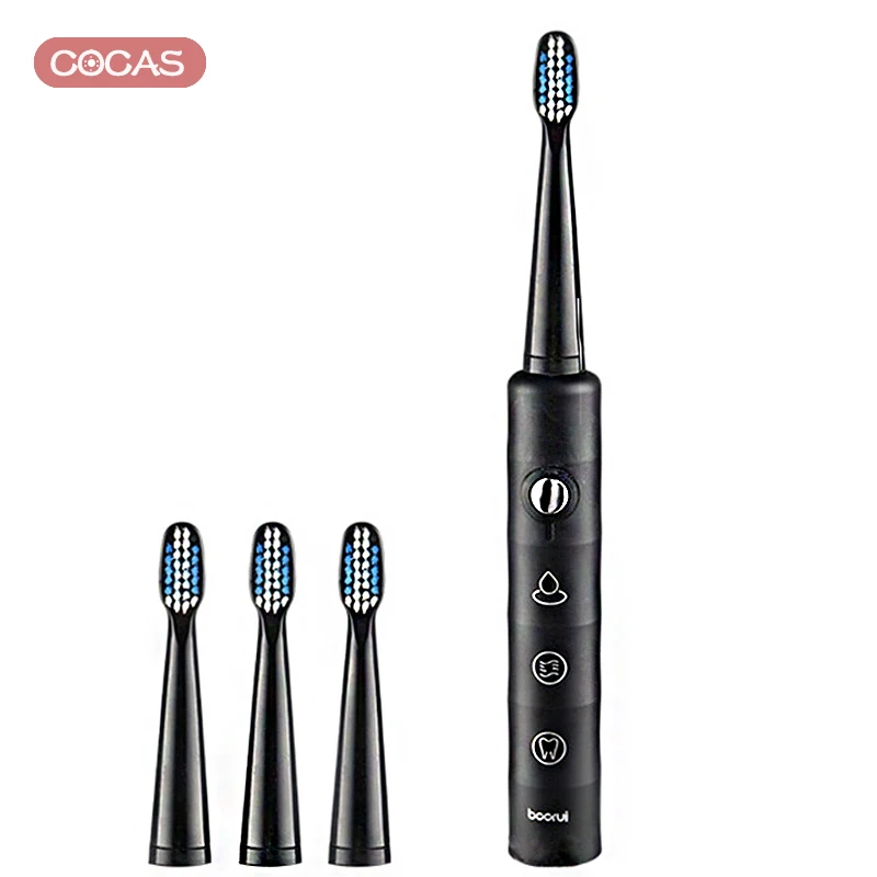 2021 Ultrasonic Electric Toothbrush for Adult Oral Care Automatic Timer Teeth Whitening Rotating + 3 Round Head Brush
2021 Ultrasonic Electric Toothbrush for Adult Oral Care Automatic Timer Teeth Whitening Rotating + 3 Round Head Brush