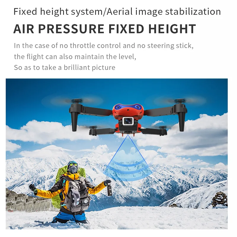 NEW K3 Drone 4K HD Dual Camera FPV WiFi Real-time Transmission RC Quadcopter Foldable Height Keeps Drones Toytoys for boys
NEW K3 Drone 4K HD Dual Camera FPV WiFi Real-time Transmission RC Quadcopter Foldable Height Keeps Drones Toytoys for boys