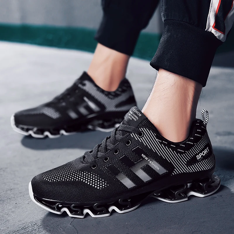 Men's Running Shoes High Quality Damping Sport Shoes Mesh Fashion Comfortable Trend Breathable Training Sneakers Vulcanize Shoes
Men's Running Shoes High Quality Damping Sport Shoes Mesh Fashion Comfortable Trend Breathable Training Sneakers Vulcanize Shoes