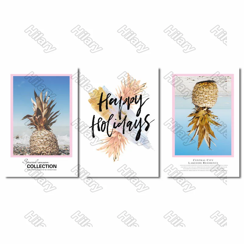 Posters Plant Pineapple Happy Holiday Fruit Canvas Painting Posters and Prints Wall Art Pictures Decoration for Living Room
Posters Plant Pineapple Happy Holiday Fruit Canvas Painting Posters and Prints Wall Art Pictures Decoration for Living Room