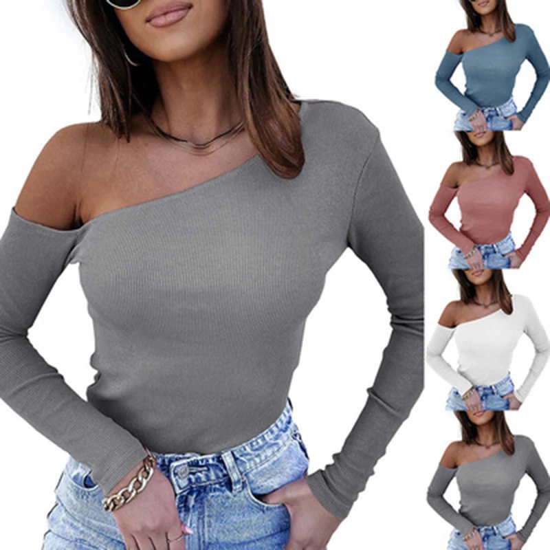 Casual Black White Fashion Crop Top T Shirt Ladies Fashion Pullover Korean Tee Shirt Solid Basic Long Sleeve Womens Tshirt
Casual Black White Fashion Crop Top T Shirt Ladies Fashion Pullover Korean Tee Shirt Solid Basic Long Sleeve Womens Tshirt
