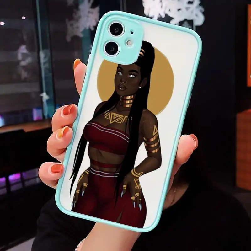 Afro Girls Black Women Art Phone Cases Matte For iPhone 12 Mini 11 Pro XR XS Max 7 8 Plus X Hard PC Back Cover
Afro Girls Black Women Art Phone Cases Matte For iPhone 12 Mini 11 Pro XR XS Max 7 8 Plus X Hard PC Back Cover