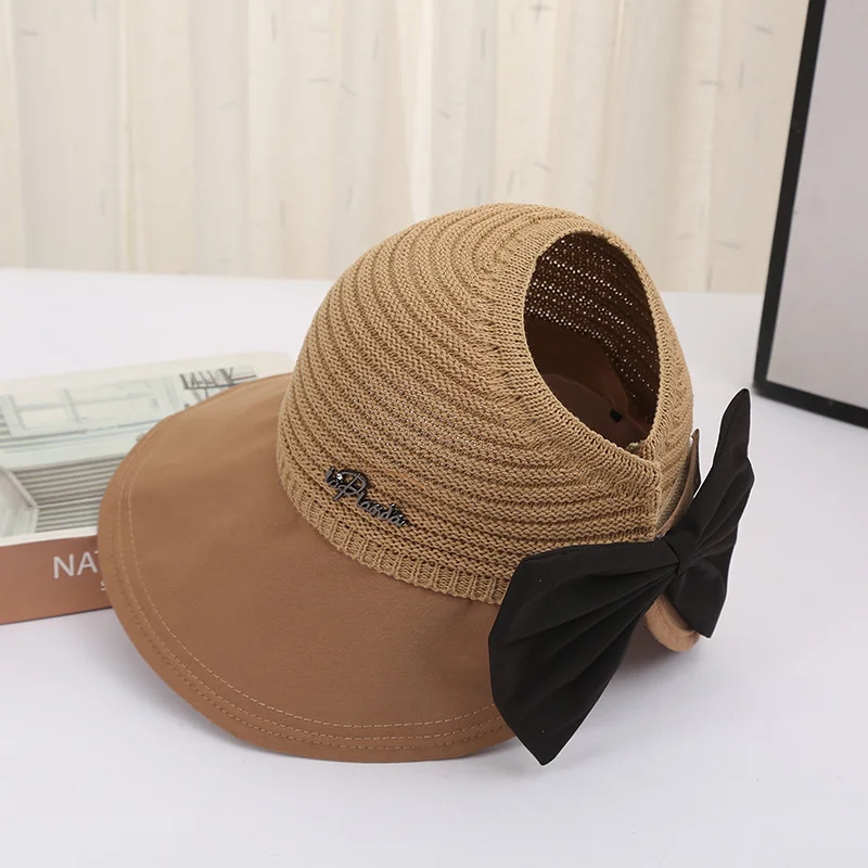 Roll Up Straw Packable Hat Foldable Sun Visor Open Top Cap Sunshade Bowknot Hat Floppy Swimwear Seaside Holiday Adjustable Cap
Roll Up Straw Packable Hat Foldable Sun Visor Open Top Cap Sunshade Bowknot Hat Floppy Swimwear Seaside Holiday Adjustable Cap