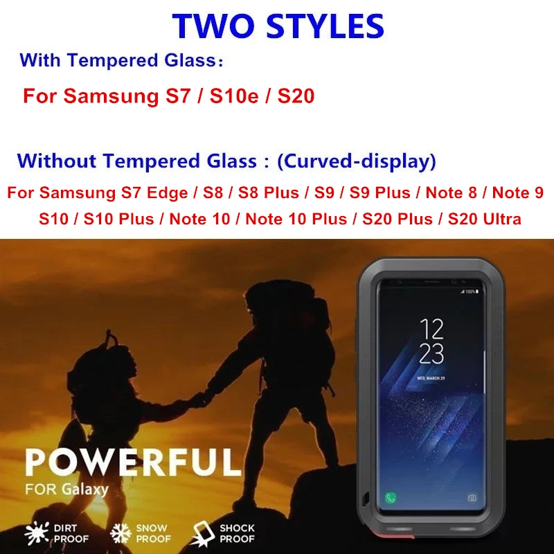 Противоударный чехол для Samsung Galaxy S21 S20 Ultra S8 S9 S7 S10 Plus S10e Note 10 9 8 | Мобильные телефоны