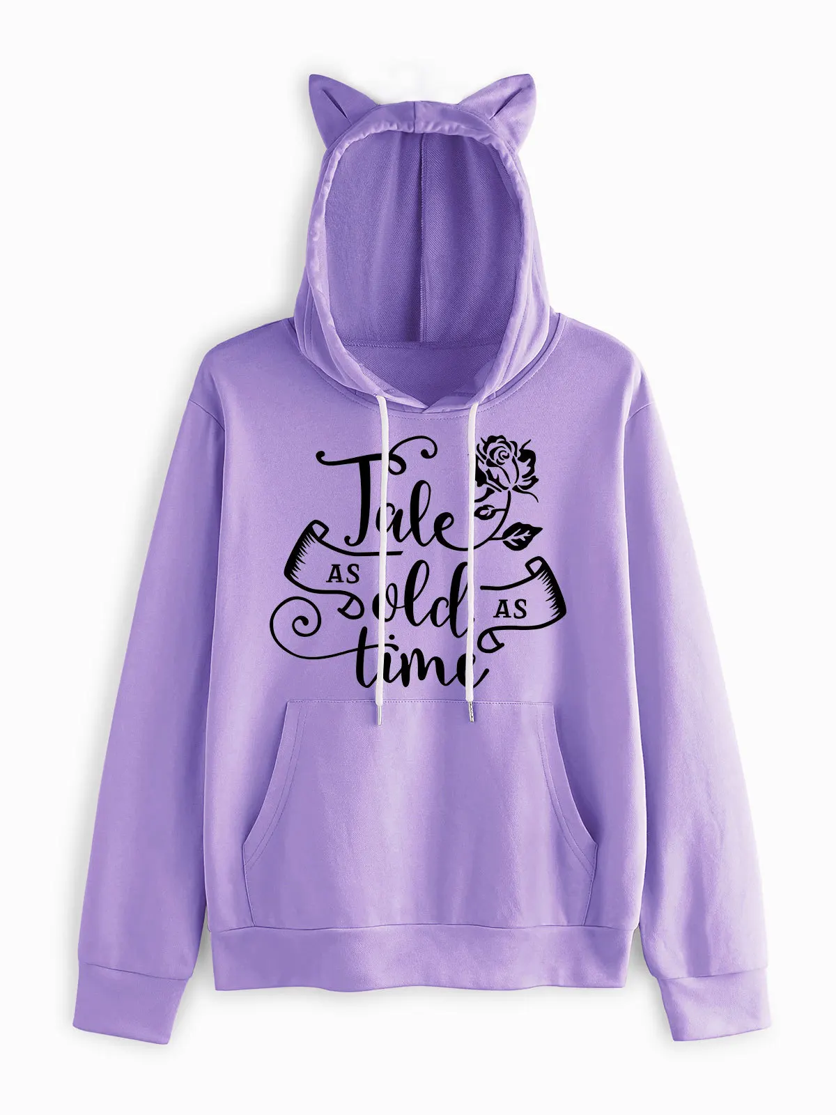 Женская толстовка с капюшоном, с кошачьими ушками
Женская толстовка с капюшоном, с кошачьими ушками